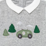 Newborn knitted pajamas for boy Art. 11-02682-047