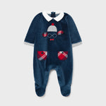 Newborn knitted pajamas for boy Art. 11-02682-048