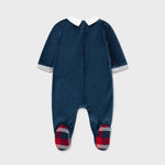 Newborn knitted pajamas for boy Art. 11-02682-048