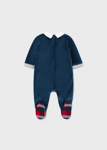 Newborn knitted pajamas for boy Art. 11-02682-048