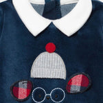 Newborn knitted pajamas for boy Art. 11-02682-048