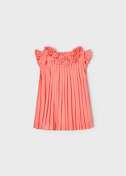 Pleated dress baby girl Art. 22-01915-067