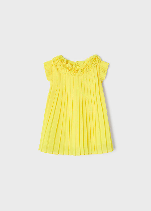 Pleated dress baby girl Art. 22-01915-068