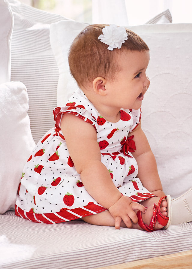 Polka dots dress newborn girl Art. 22-01874-086