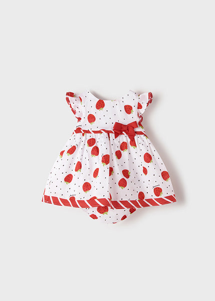 Polka dots dress newborn girl Art. 22-01874-086