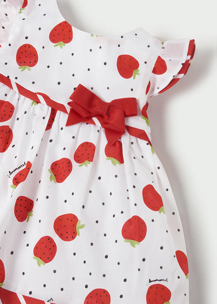 Polka dots dress newborn girl Art. 22-01874-086