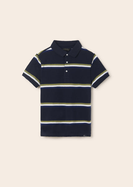 Polo shirt with cotton print for boy Art. 23-06101-025