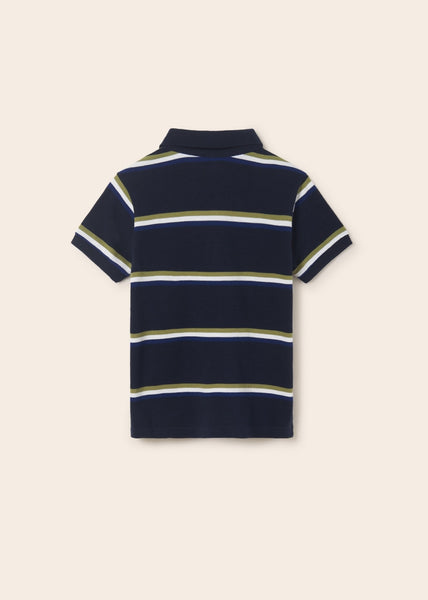 Polo shirt with cotton print for boy Art. 23-06101-025