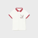 Sustainable cotton polo shirt for babies Art. 23-01105-056/Sustainable cotton jogger pants for baby Art. 23-01522-068