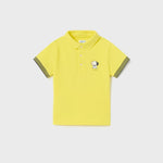 Short-sleeved polo shirt with printed motif for baby Art. 23-01102-050
