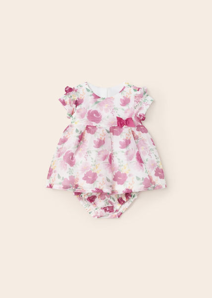 Print ceremony dress with nappy cover newborn Art. 23-01816-040