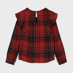 Ruffle sleeve blouse for teen girl Art. 11-07160-058