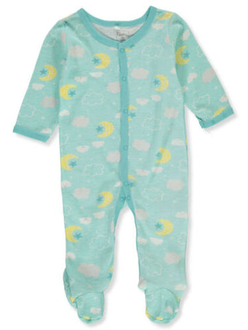 Quiltex Baby Boys' Night Sky Footed Coveralls 10421