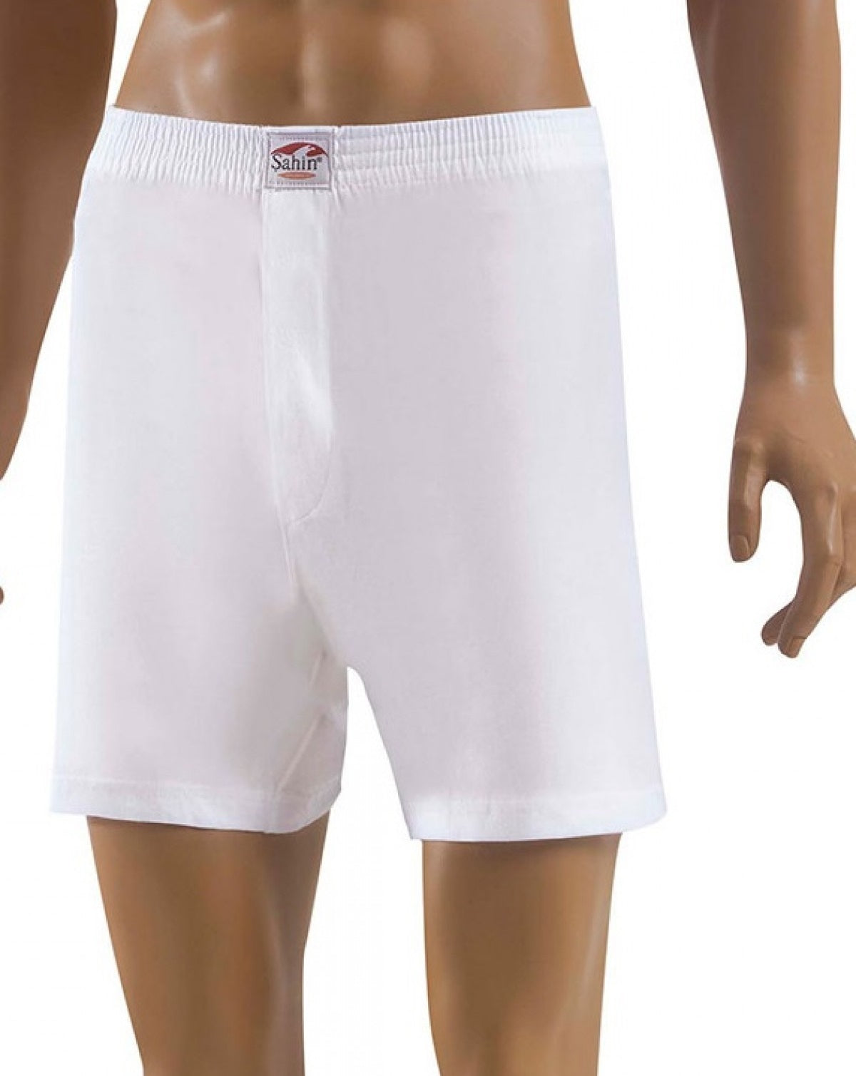 Men's Long Combed Cotton Boxer 70052