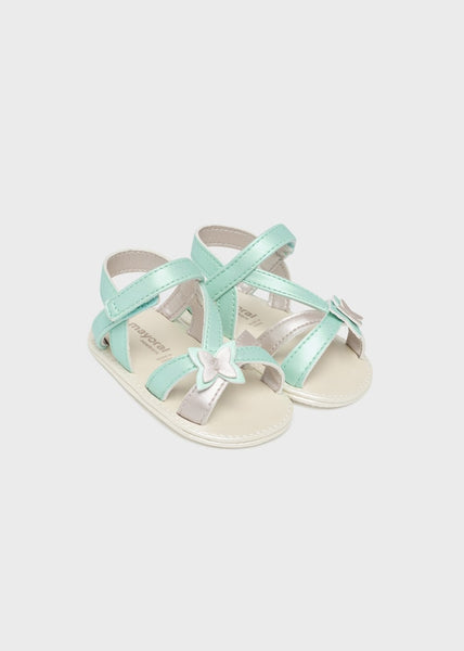 Printed sandal with velcro closure for newborn Art. 23-09635-015