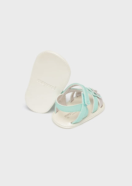 Printed sandal with velcro closure for newborn Art. 23-09635-015