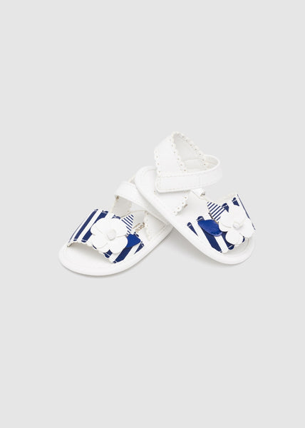 Printed sandal with velcro closure for newborn Art. 23-09637-036