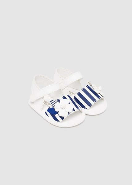 Printed sandal with velcro closure for newborn Art. 23-09637-036