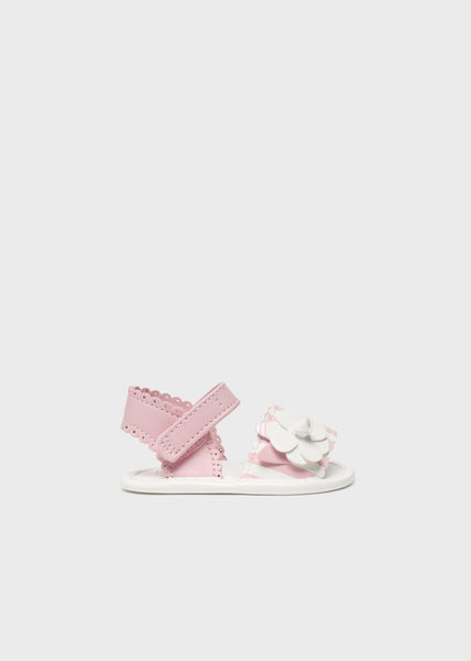 Printed sandal with velcro closure for newborn Art. 23-09637-037