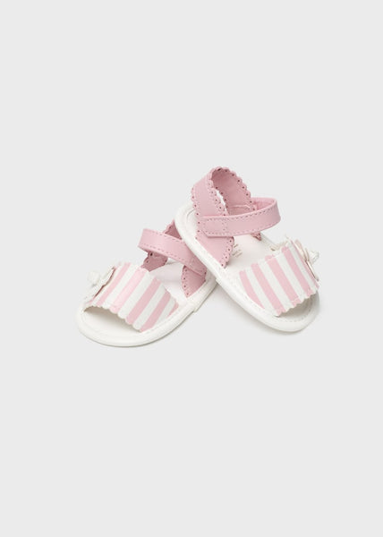 Printed sandal with velcro closure for newborn Art. 23-09637-037