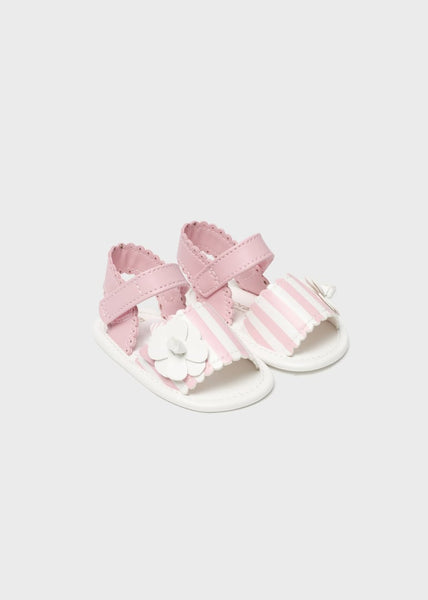 Printed sandal with velcro closure for newborn Art. 23-09637-037