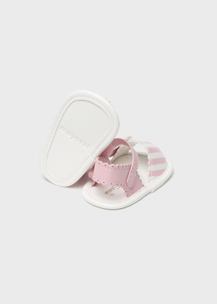 Printed sandal with velcro closure for newborn Art. 23-09637-037