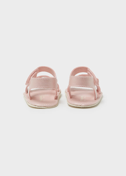 Sandals with little face newborn girl Art. 22-09524-057