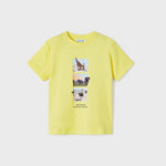 Set of 2 sustainable cotton short-sleeved t-shirts for boys Art. 23-03008-031