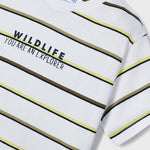 Set of 2 sustainable cotton short-sleeved t-shirts for boys Art. 23-03008-031