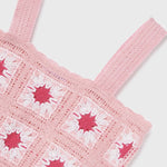 Set 2 pieces crochet top and t-shirt for girl Art. 23-06066-069