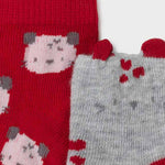 Set 4 newborn socks for girl Art. 11-09426-086