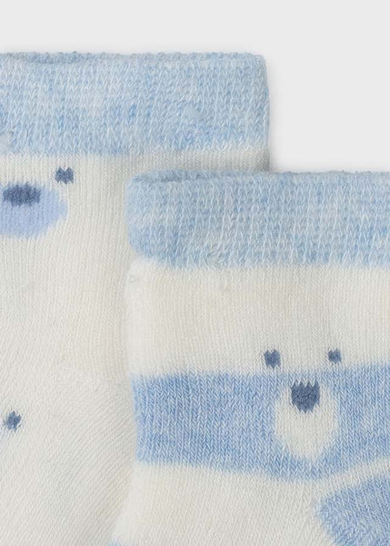 Set 4 newborn boy socks Art. 11-09421-082