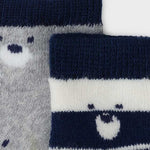 Set 4 newborn boy socks Art. 11-09421-084