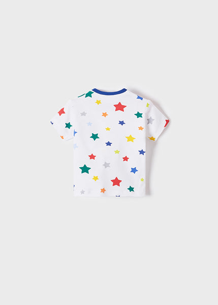 Set of 2 short sleeve ECOFRIENDS T-shirts newborn boy Art. 22-01095-056
