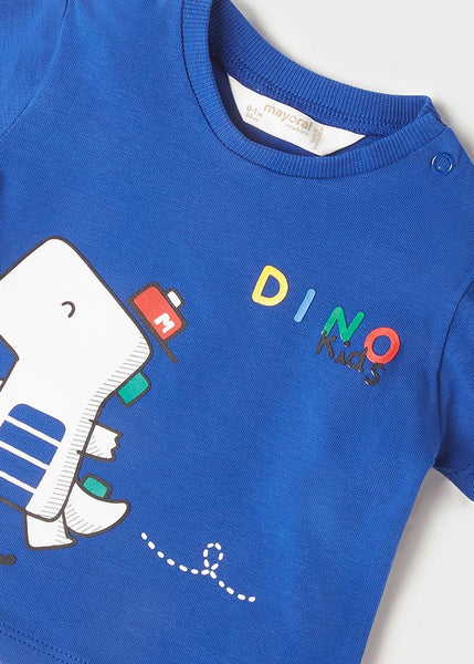 Set of 2 short sleeve ECOFRIENDS T-shirts newborn boy Art. 22-01095-056