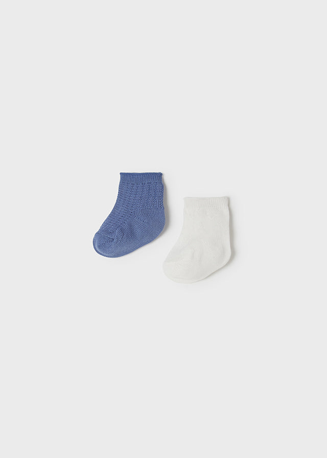 Set of 2 socks newborn boy Art. 22-09474-090