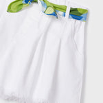 Short-sleeved blouse with embroidered motifs for girls Art. 23-03139-073