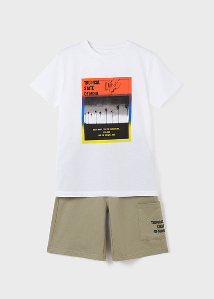 Shorts and graphic set boy Art. 22-06640-091