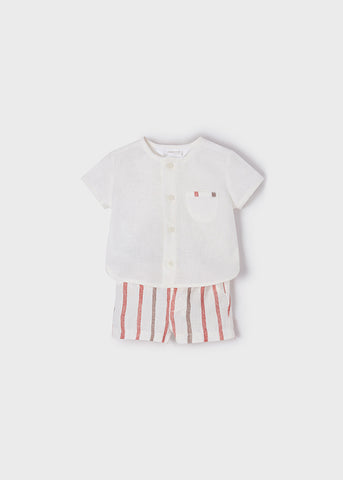 Shorts and shirt set newborn boy Art. 22-01213-016