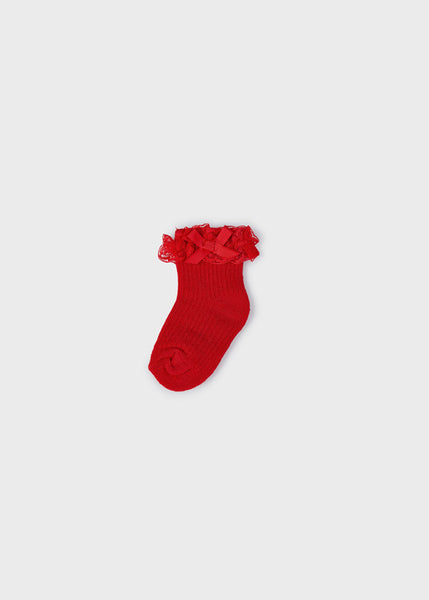 Socks with ruffle newborn girl Art. 22-09480-028