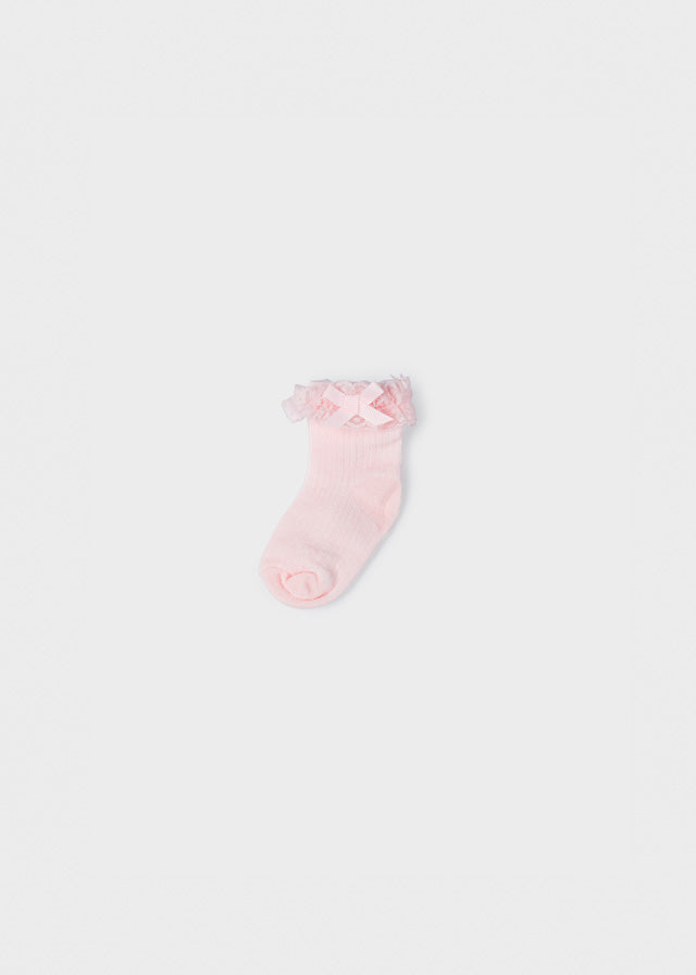 ruffle sockets newborn girl Art. 22-09480-026