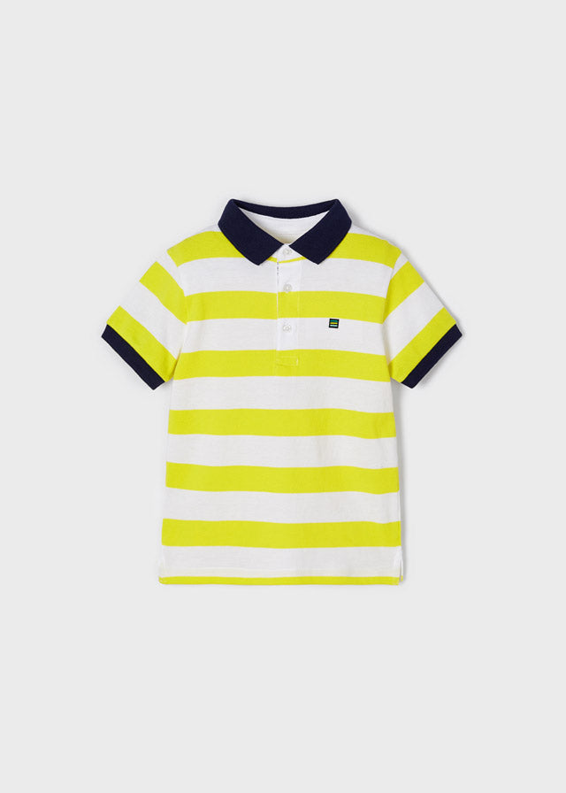 Stripes short sleeve polo shirt boy Art. 22-03110-031