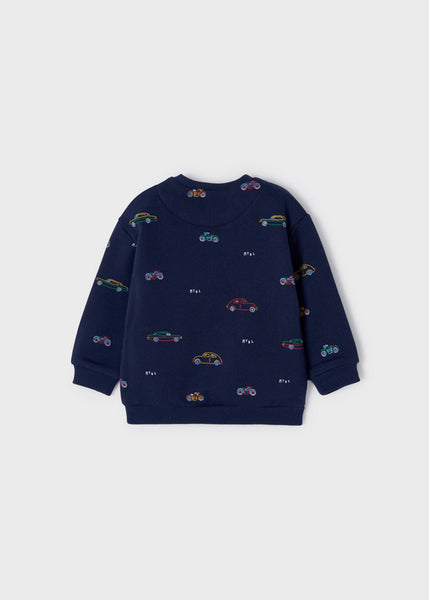 Sweatshirt with print for baby Art. 12-02411-016