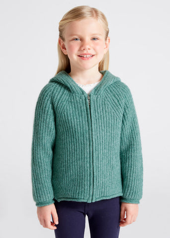 Knitted sweatshirt for girl ECOFRIENDS Art. 12-04314-025