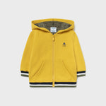 Hooded plush sweatshirt for baby boy Art. 11-02424-090/ECOFRIENDS car long sleeve baby boy t-shirt Art. 11-02067-040