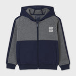 Screen print boy's sweatshirt Art. 11-07423-010 / Boy's long knit trousers Art. 11-07553-010