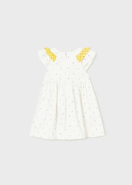 Sustainable cotton print dress baby Art. 23-01954-038