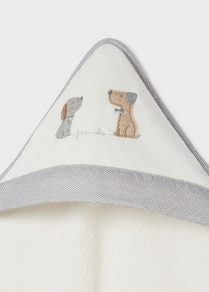 Embroidered baby towel 9225-35