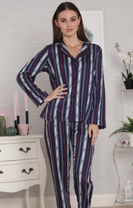 Tuba 279 Buttoned Maternity Pajama