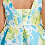 Printed Mikado Dress For Girl Ref. 23-05058-004